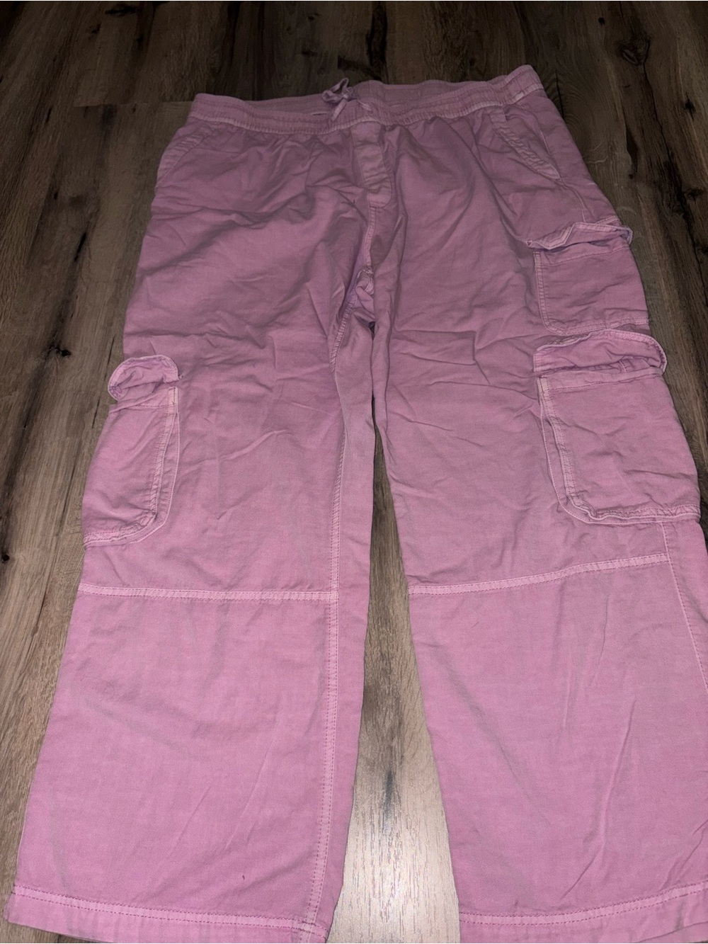 Womens Pink Cargo Pants